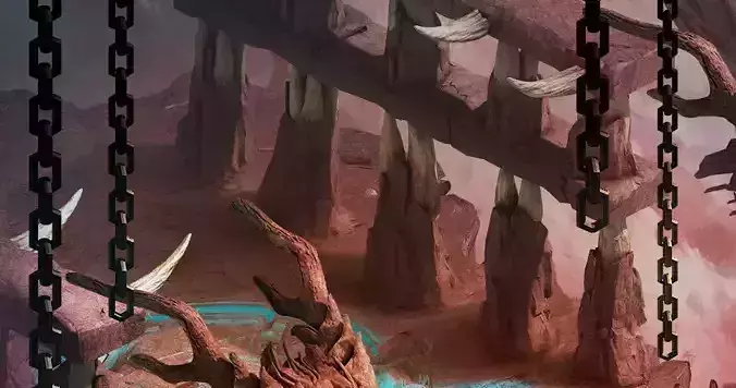 Flaming Cave - Dental Pillar