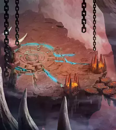 Flaming Cave - Left Mountain