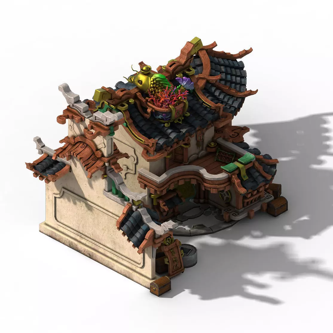 Jiaxing City - Bank 3D model_0