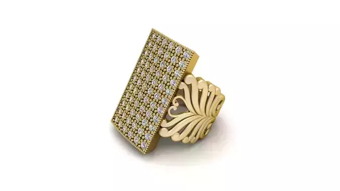 Diamond Cocktail Ring 