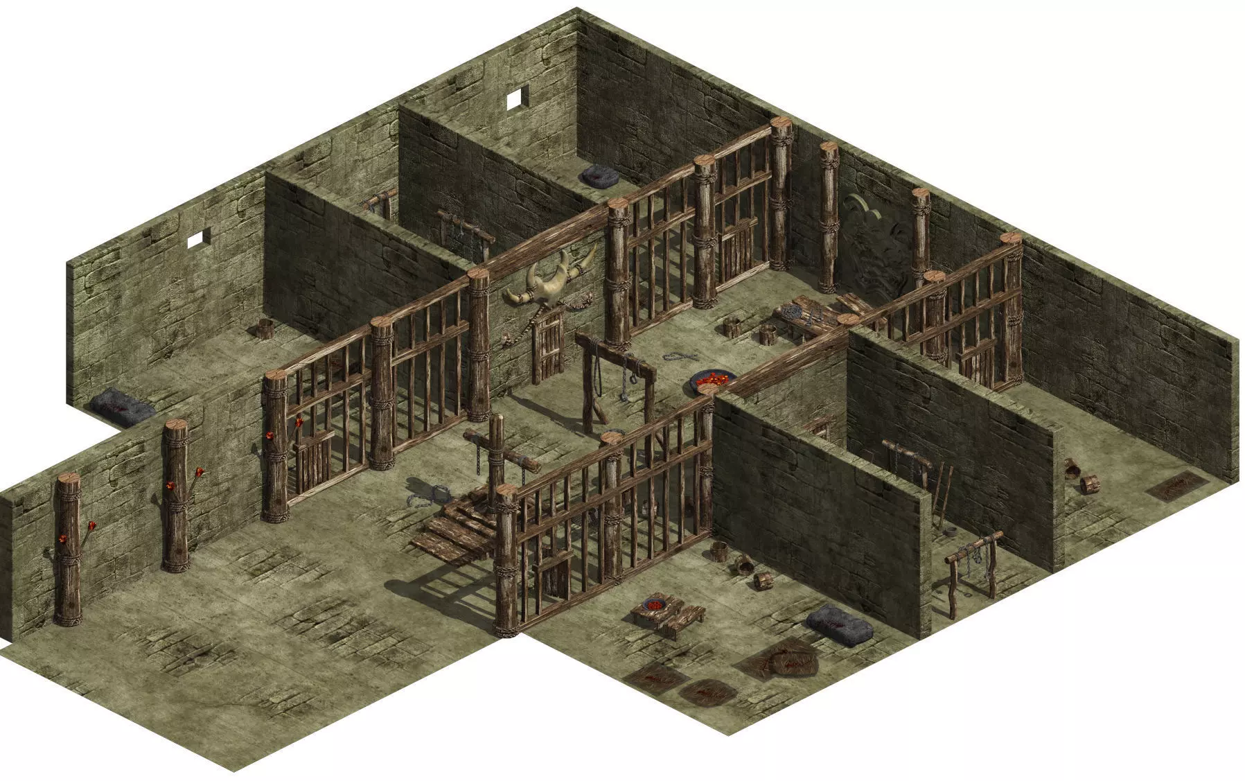Prison 03 3D model
