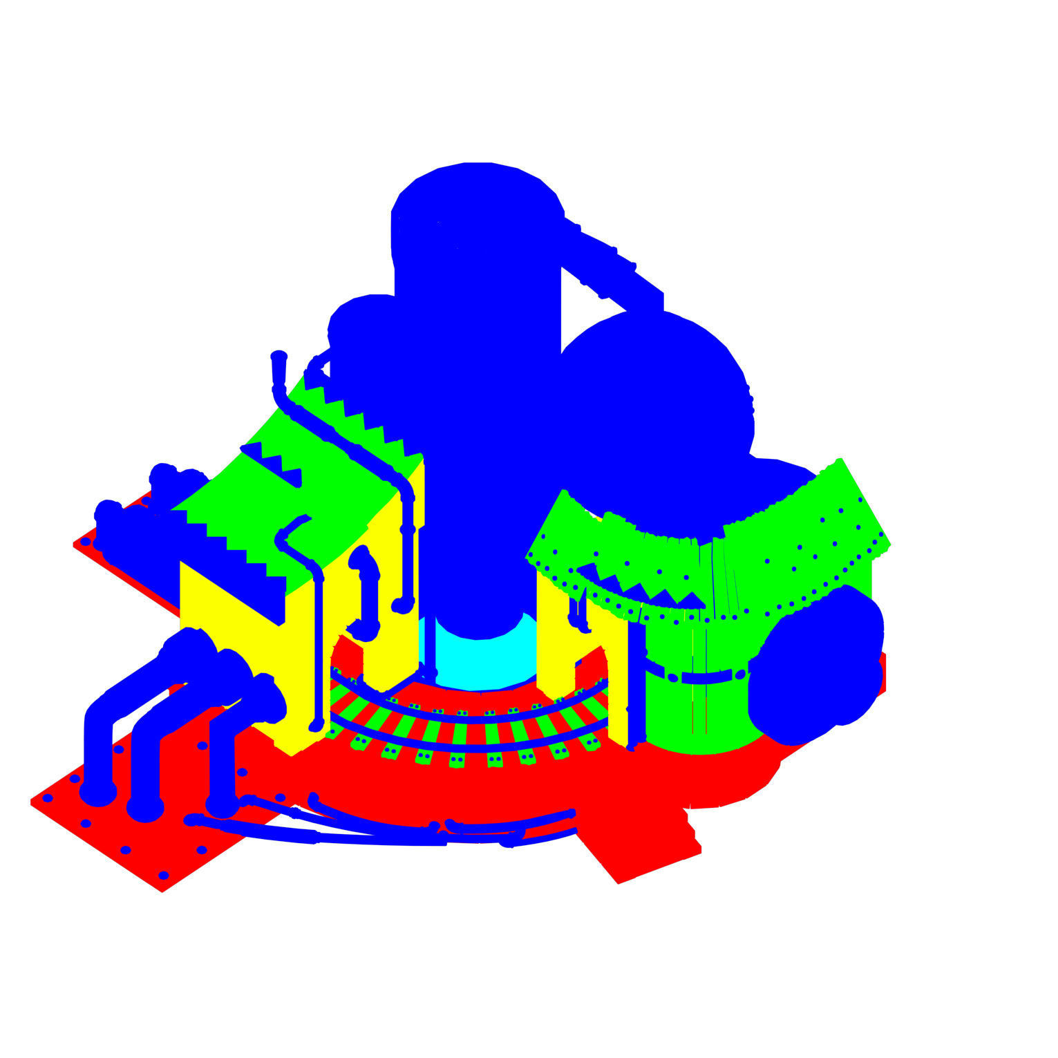 Building - Metal Casting Area 3D model_1