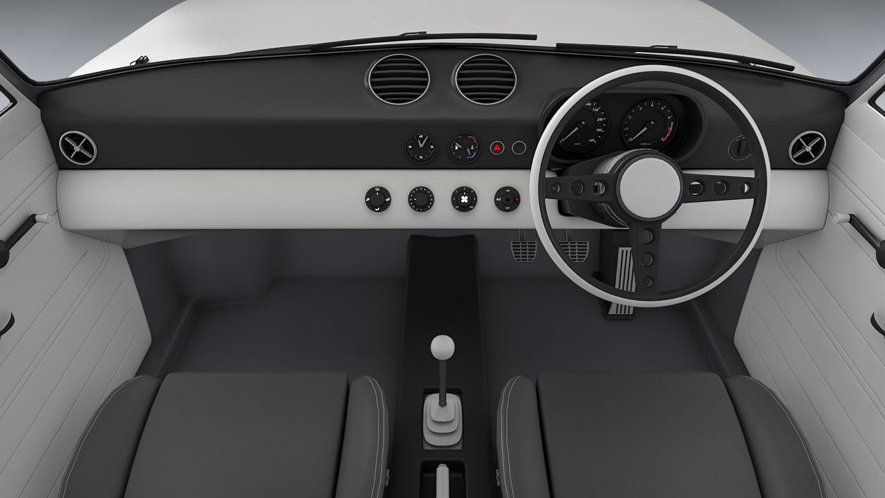 Custom 1973 Fiat 128 Rally 3D model_10