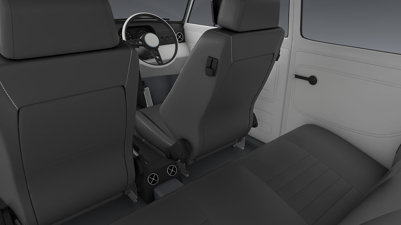 Custom 1973 Fiat 128 Rally 3D model_13