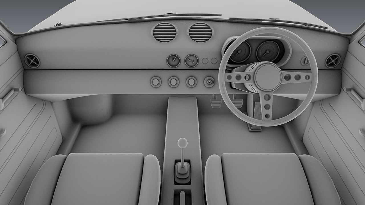 Custom 1973 Fiat 128 Rally 3D model_22