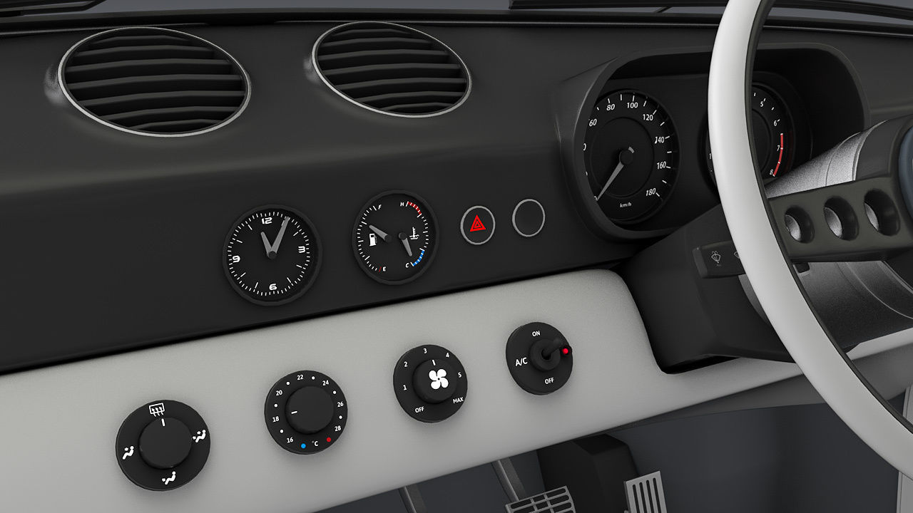 Custom 1973 Fiat 128 Rally 3D model_11