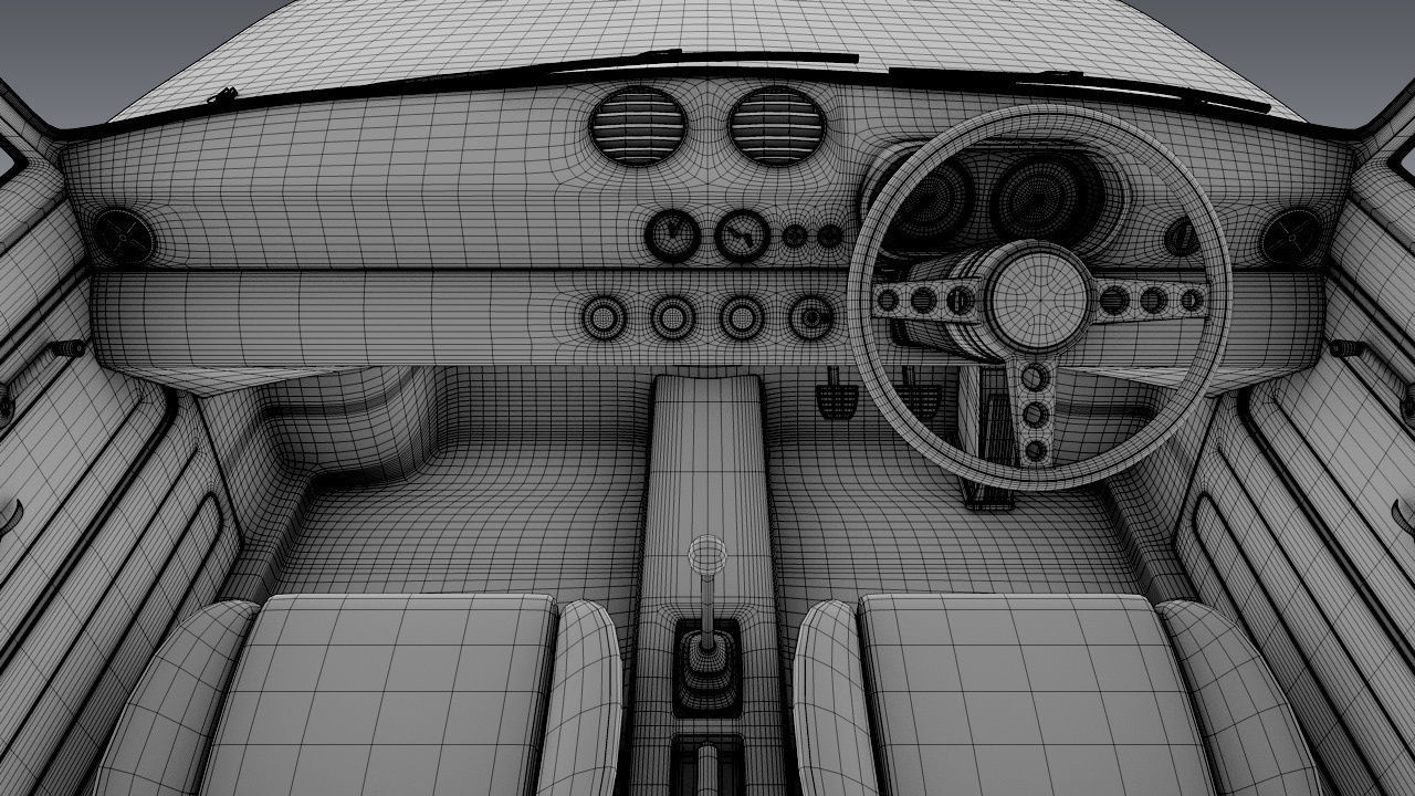 Custom 1973 Fiat 128 Rally 3D model_23