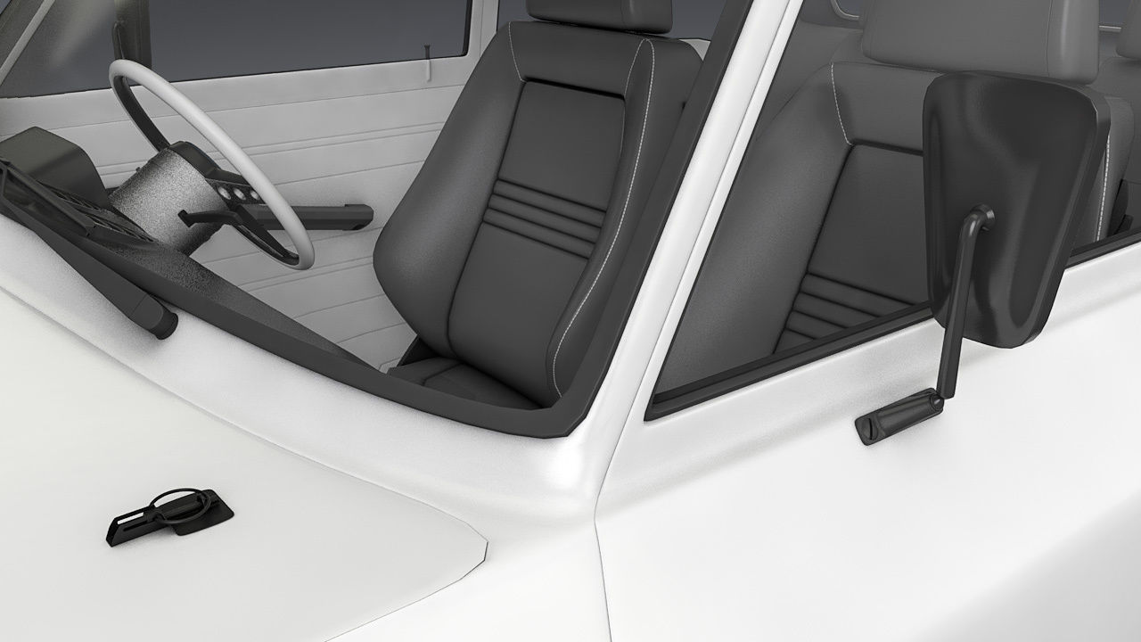 Custom 1973 Fiat 128 Rally 3D model_9