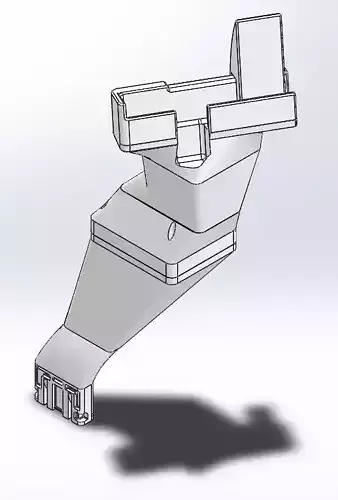 Phone holder for Mazda Miata Fiat 124 Spider  3D print model