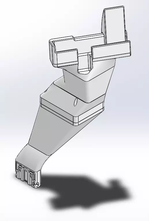 Phone holder for Mazda Miata Fiat 124 Spider 3D print model_0