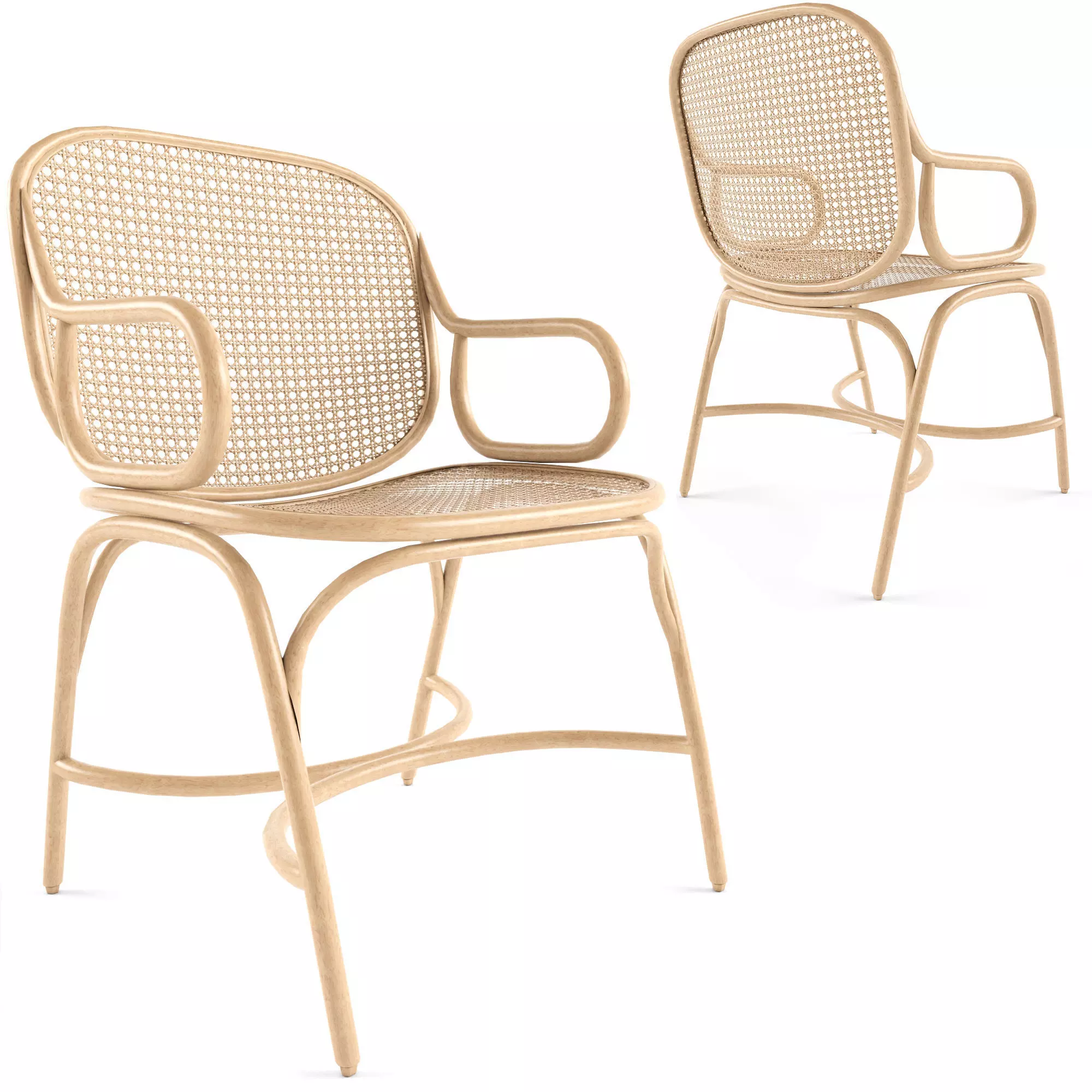 Chair with armrests EXPORMIM 3D model