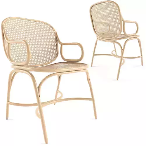 Chair with armrests EXPORMIM 3D model
