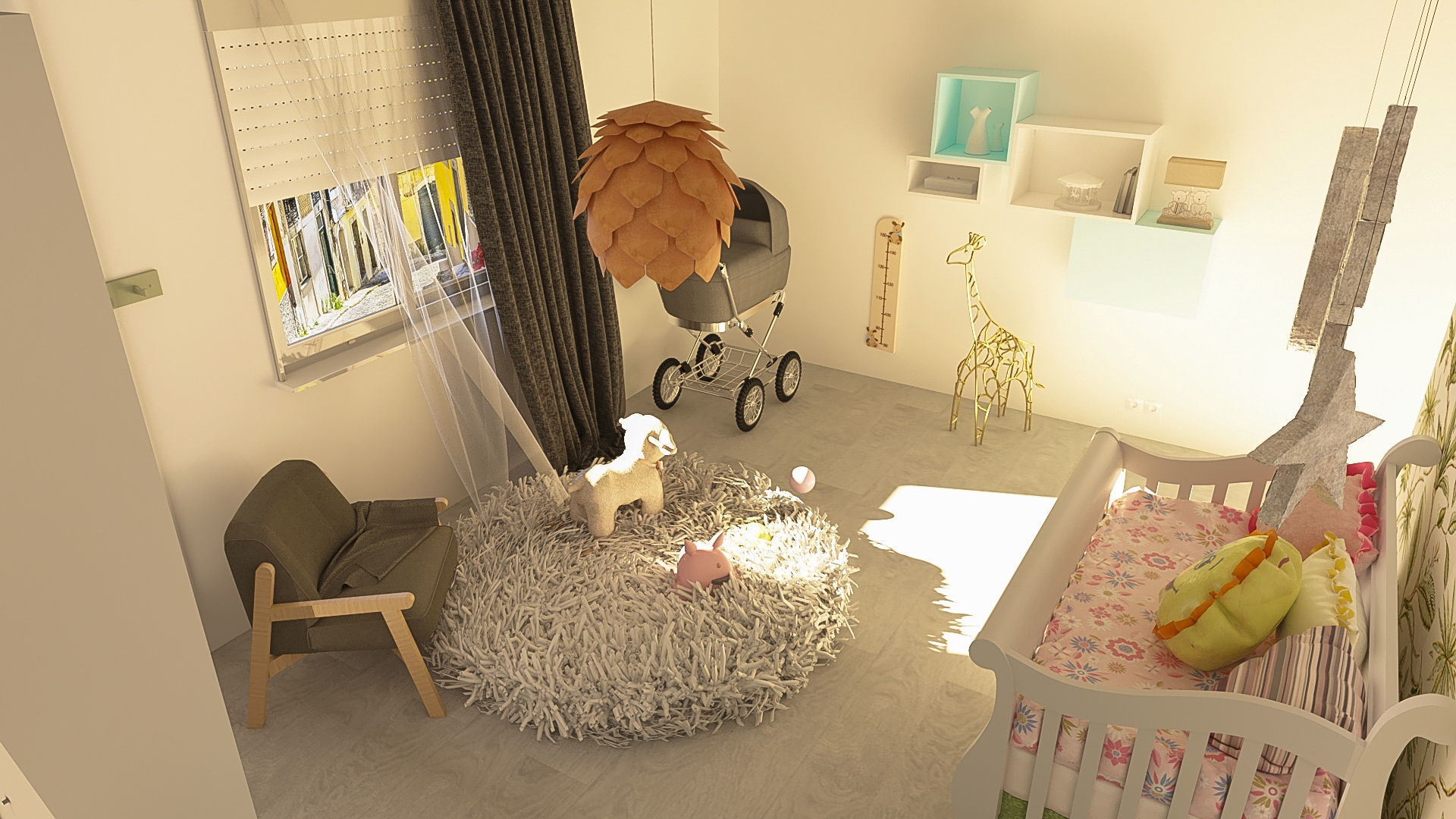 BabyRoom modern 3D Model  3D model_3