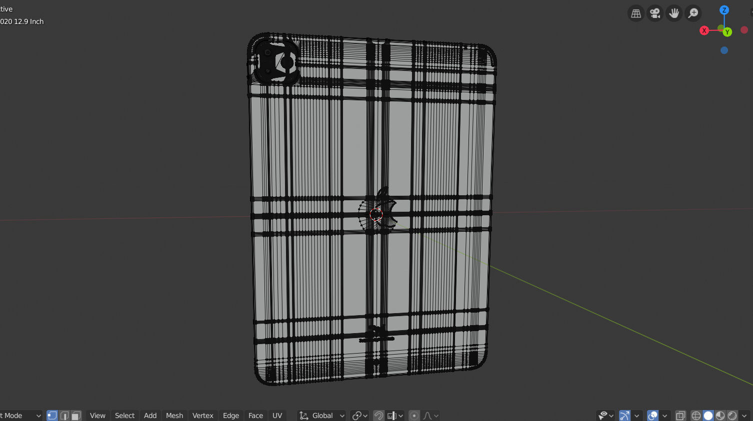 Apple iPad Pro 2020 11 and12 inch In All Official Colors 3D Model Collection_13