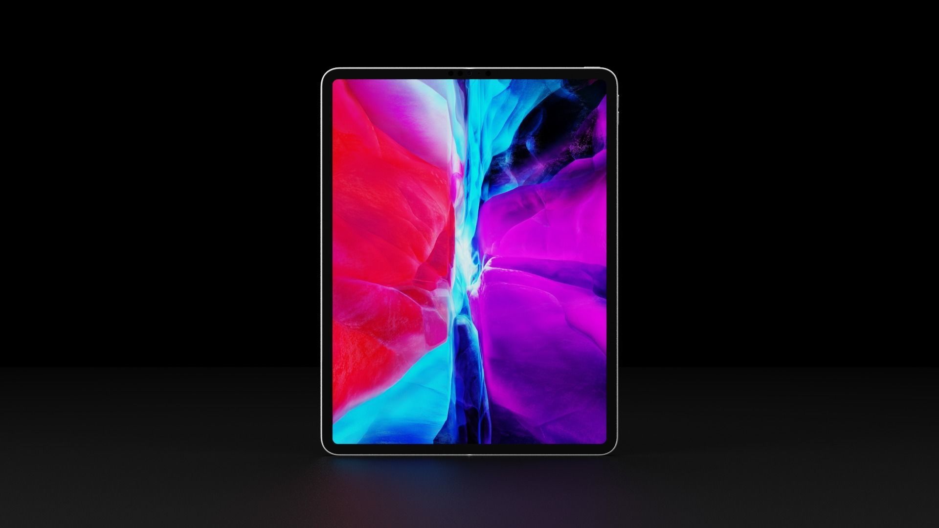 Apple iPad Pro 2020 11 and12 inch In All Official Colors 3D Model Collection_1