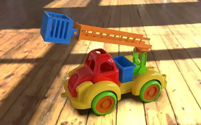 3D print Ready toy Firetruck