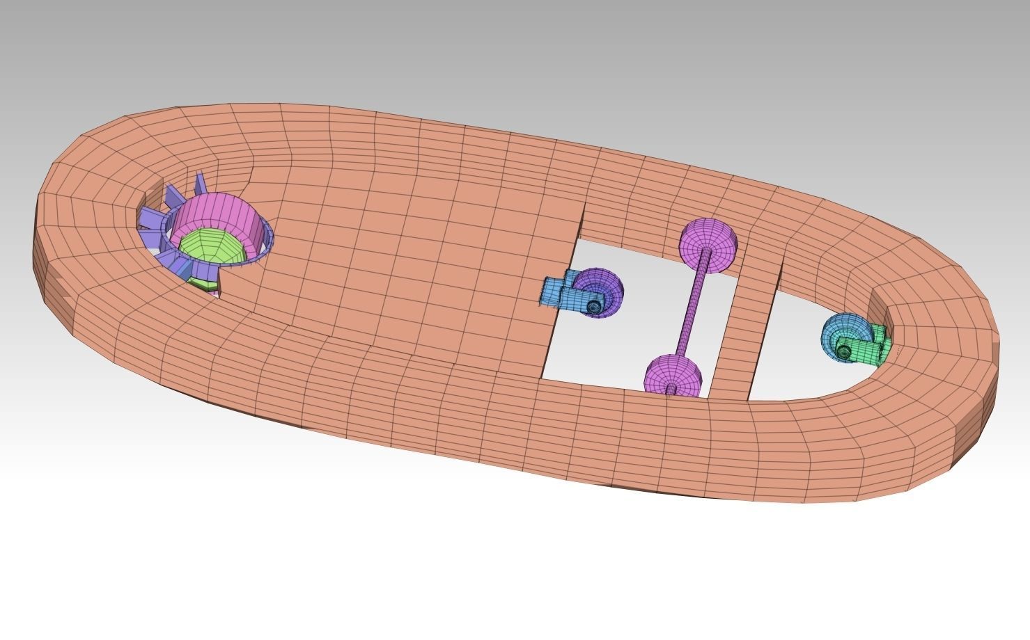 Rockn Rollers Autoscooter 3D model_33