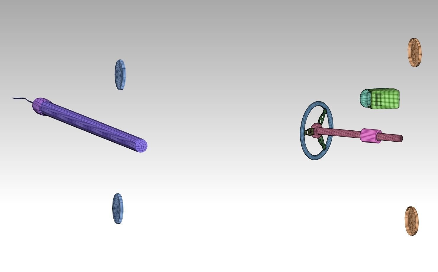 Rockn Rollers Autoscooter 3D model_28