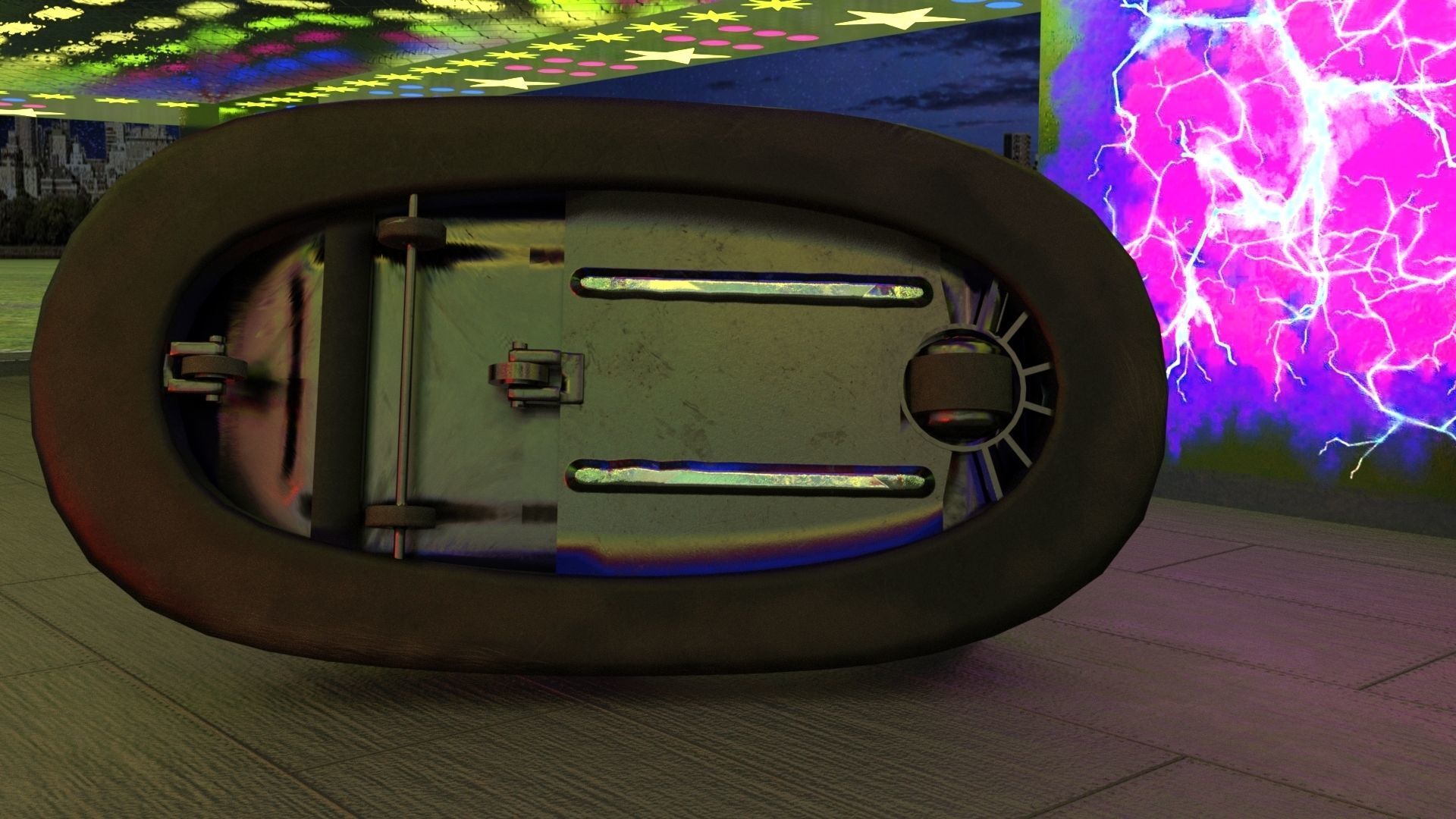 Rockn Rollers Autoscooter 3D model_15