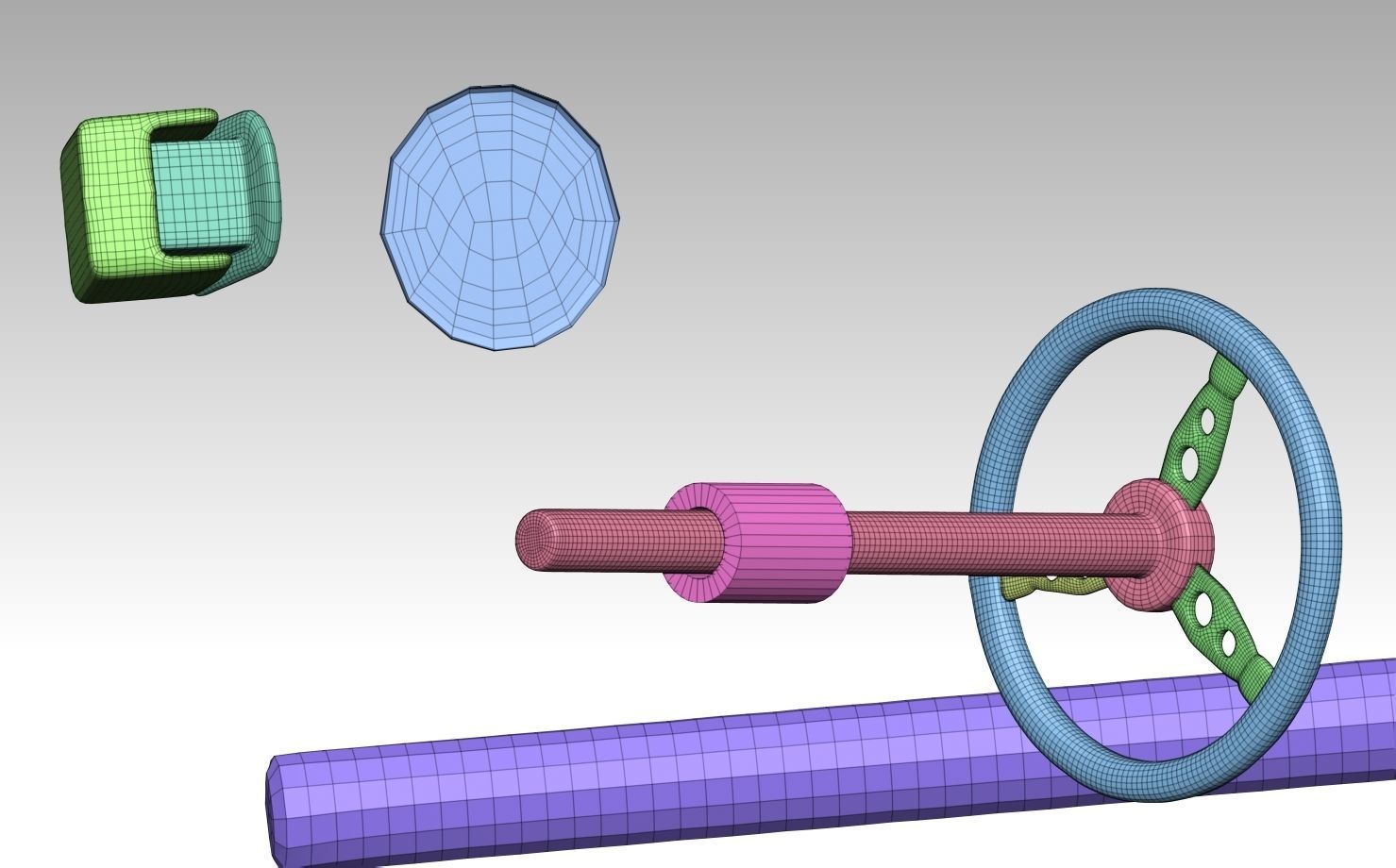 Rockn Rollers Autoscooter 3D model_30