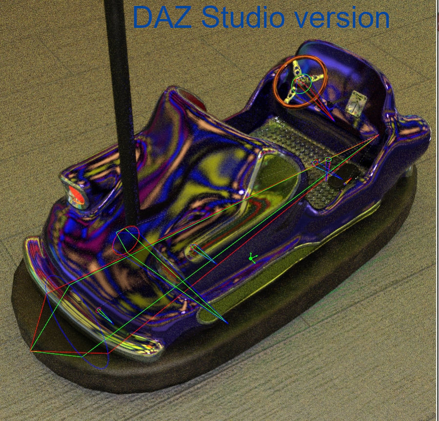 Rockn Rollers Autoscooter 3D model_16