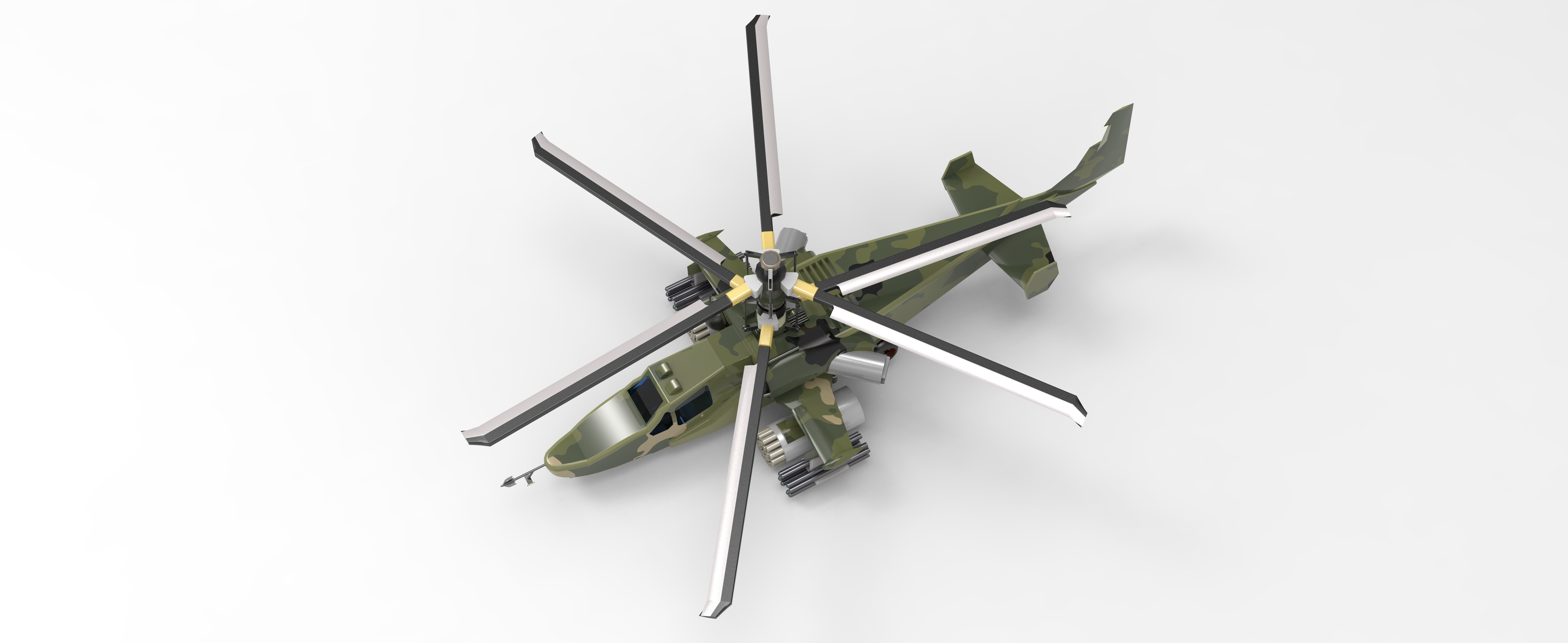 Kamov 55 3D model_3