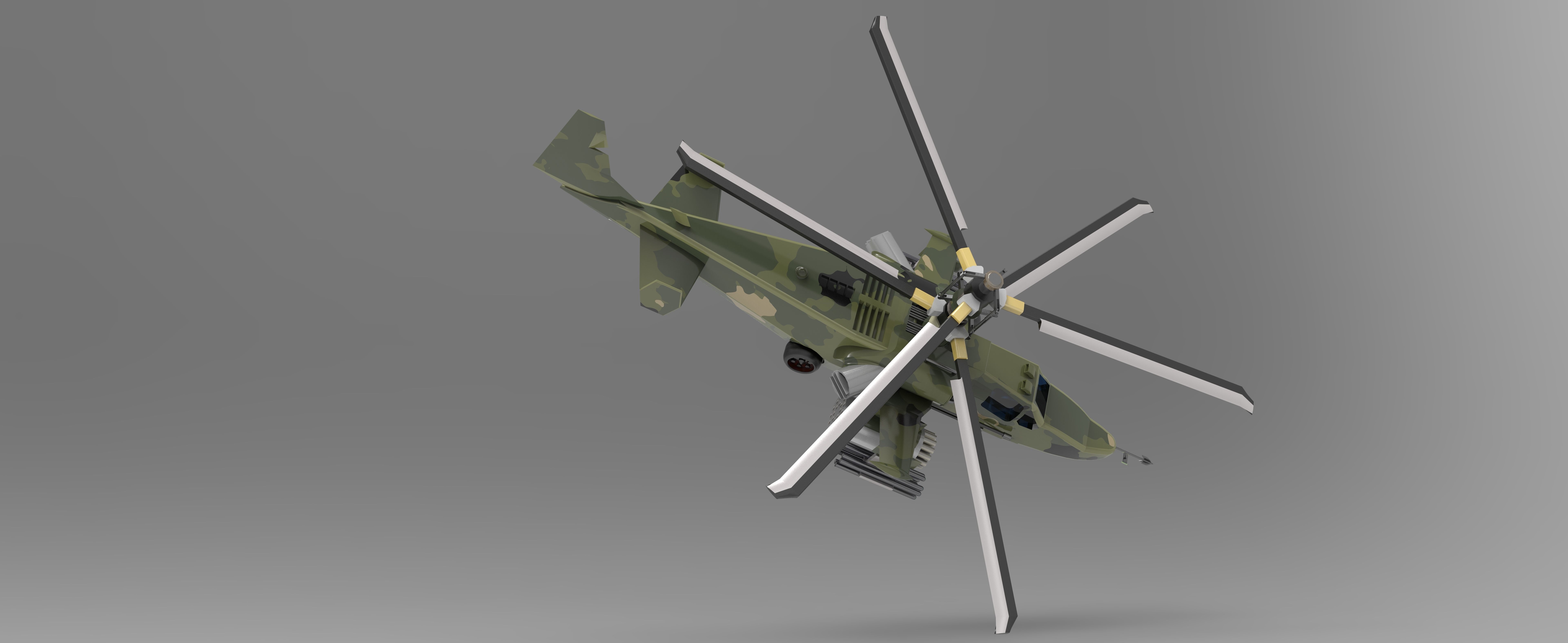 Kamov 55 3D model_6