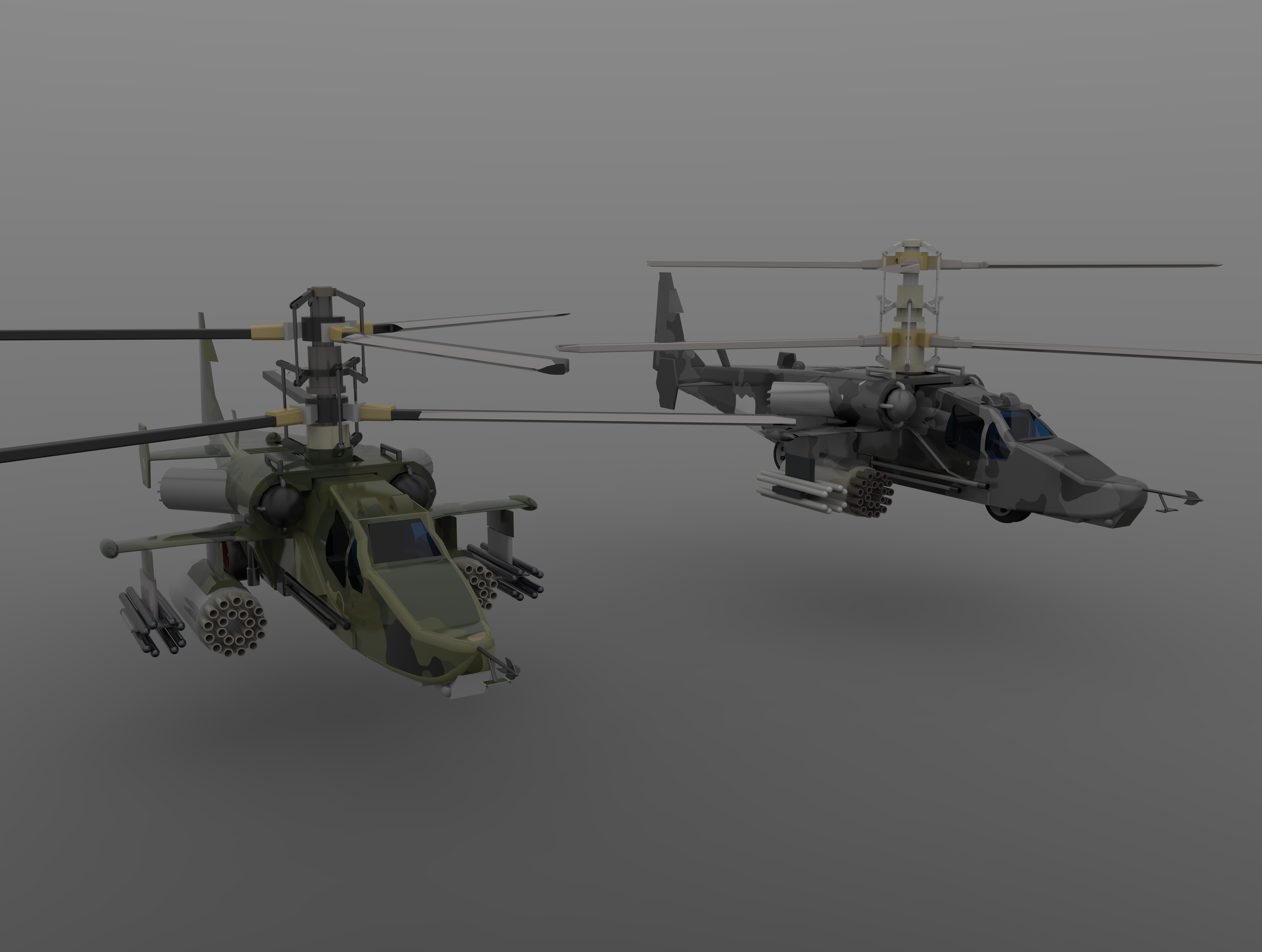 Kamov 55 3D model_13