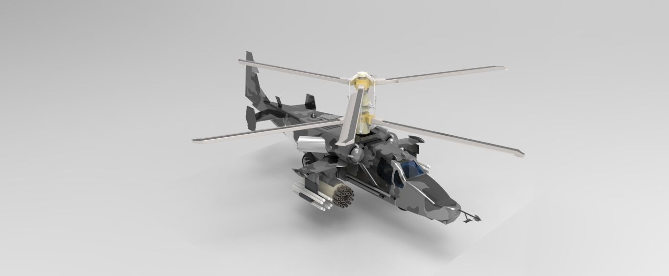 Kamov 55 3D model_10