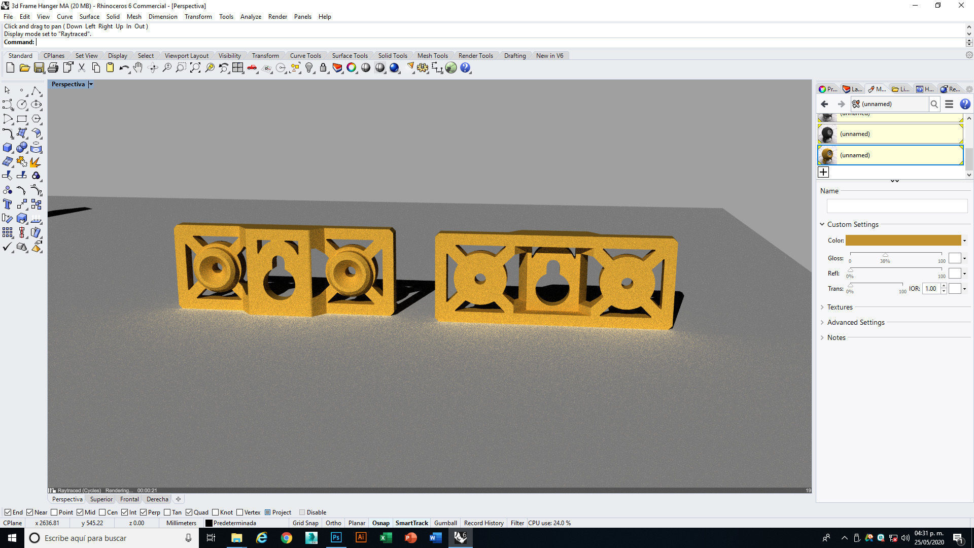 Frame and Decor Hangers 3D print model_20