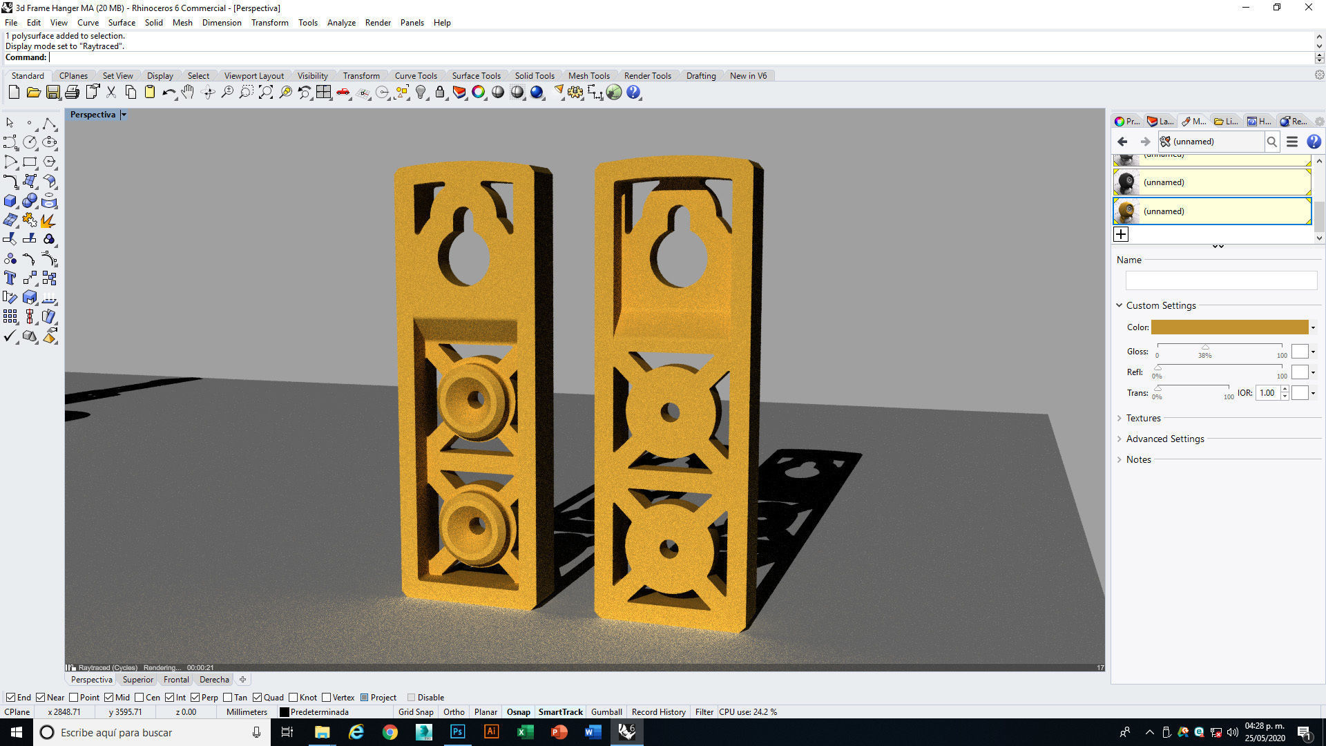 Frame and Decor Hangers 3D print model_19