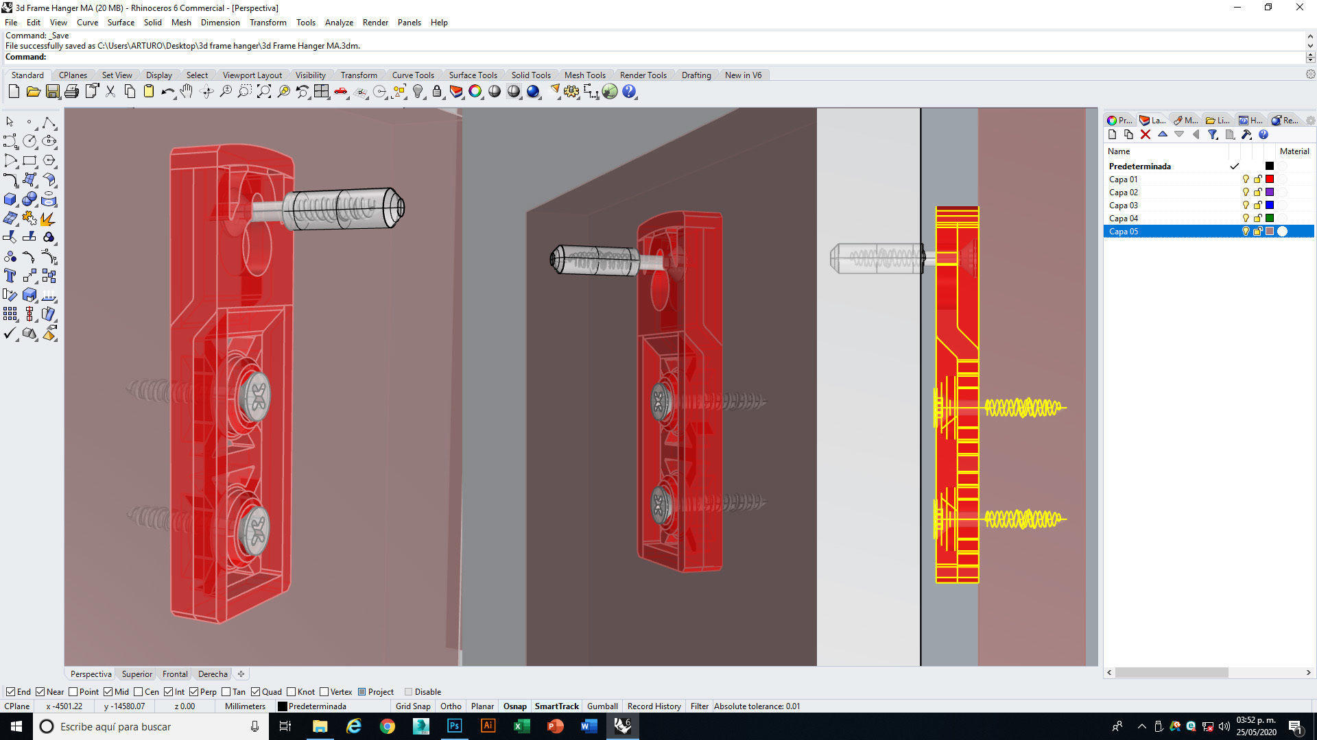Frame and Decor Hangers 3D print model_17