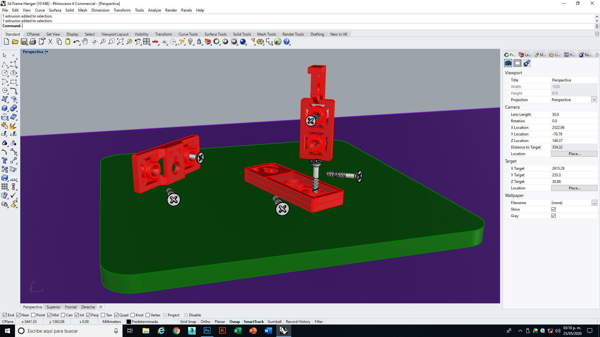 Frame and Decor Hangers 3D print model_12