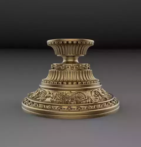 Pedestal for statue 3D print model