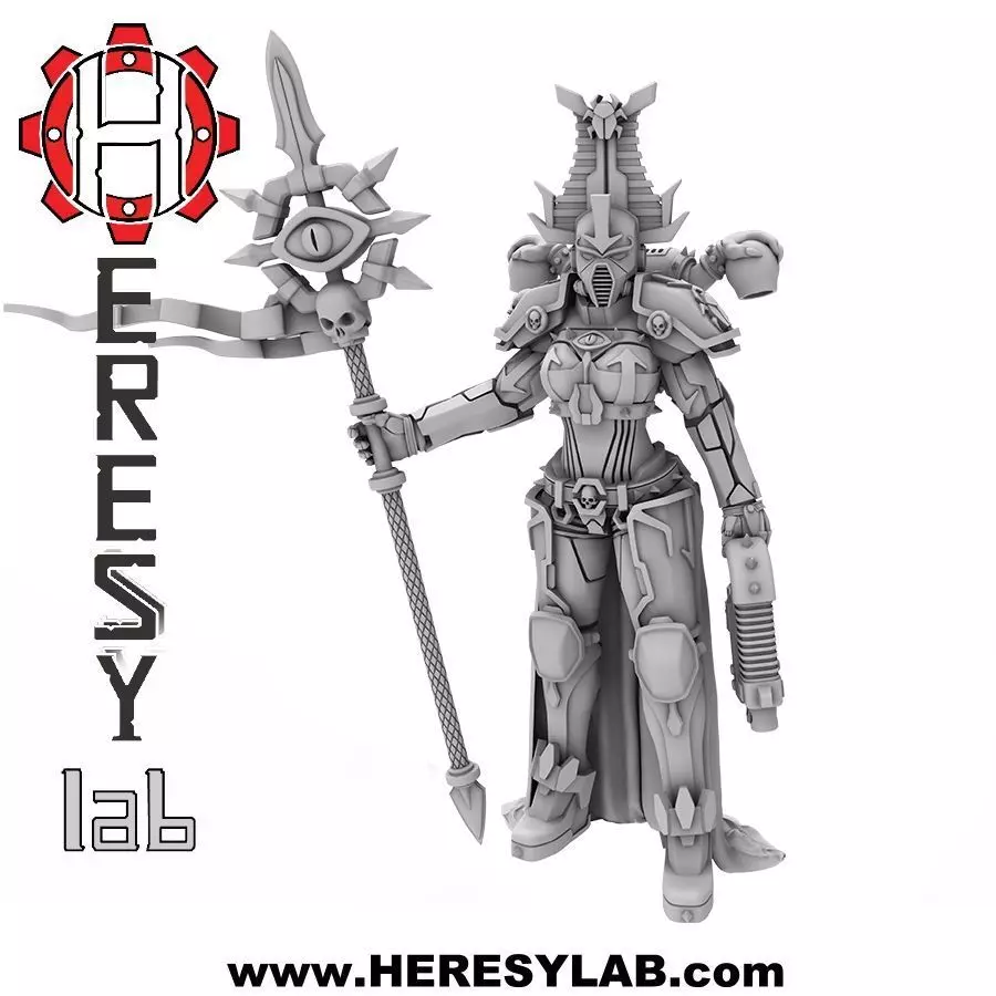 Heresylab - Lady of Dupery 3D print model_0