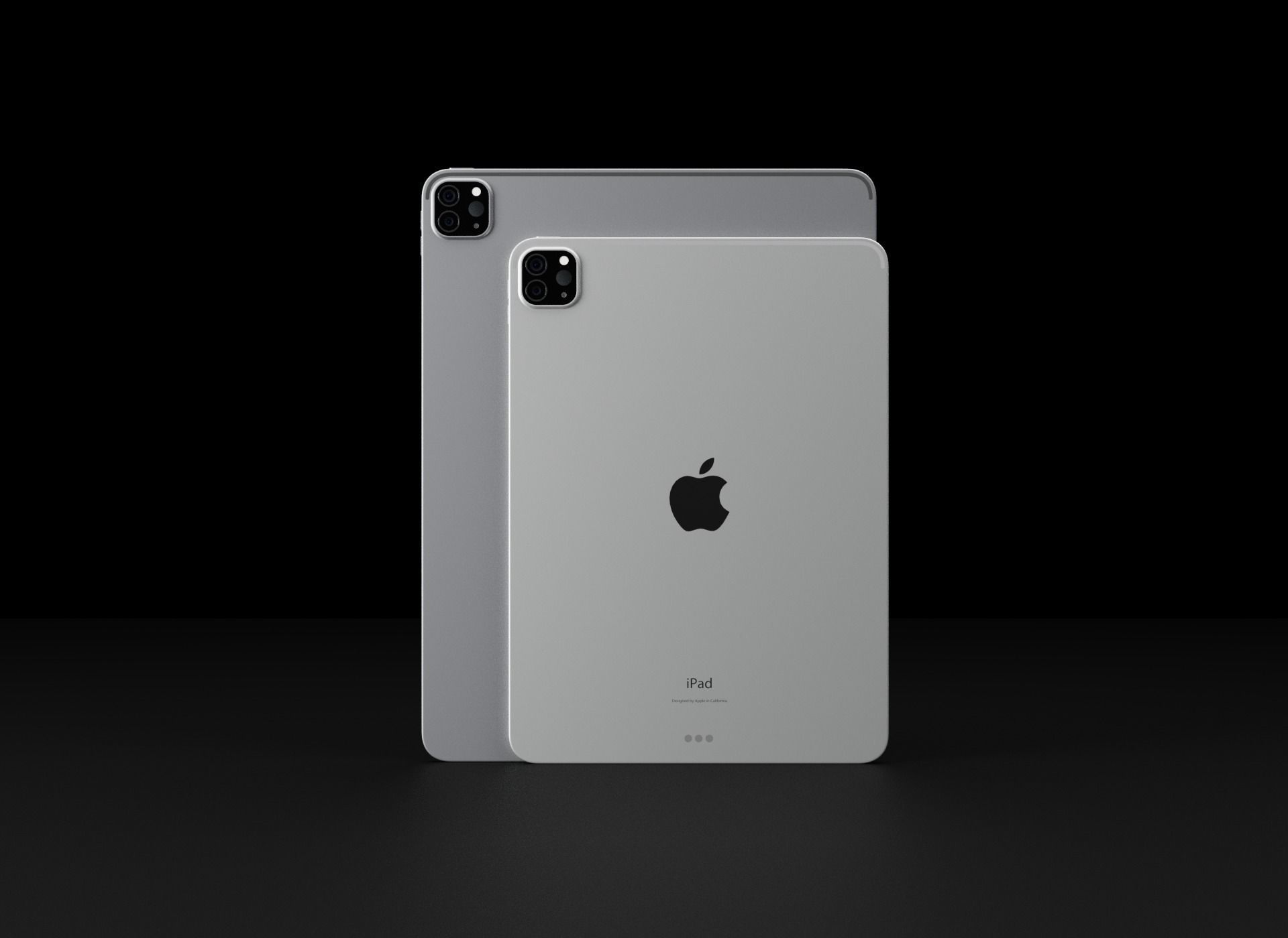Apple iPhone 11 Pro and iPad Pro 2020 In All Official Colors 3D Model Collection_22