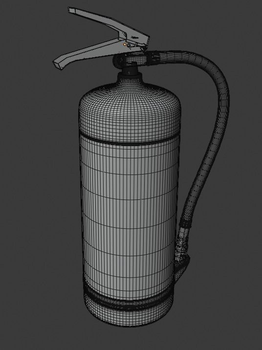 Fire extinguisher 3D model_5