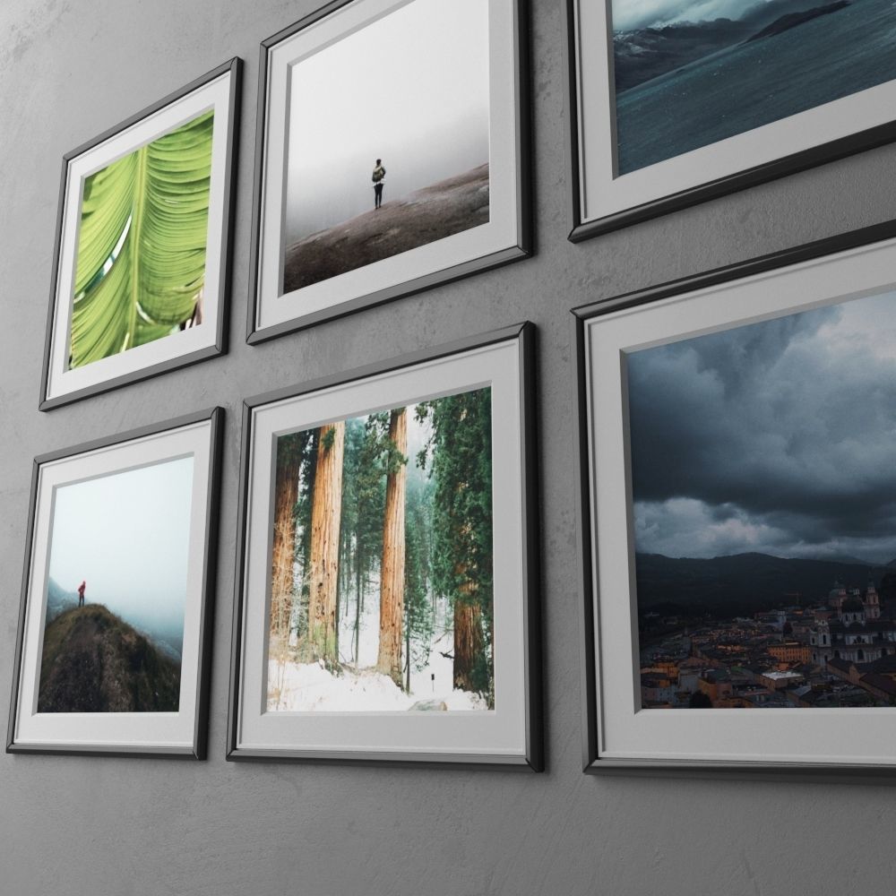 frame4 2x3 quad-10 3D model_2