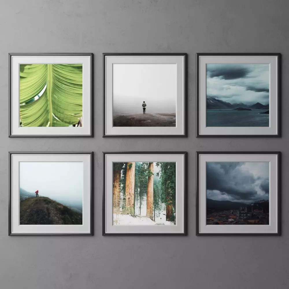 frame4 2x3 quad-10 3D model_0