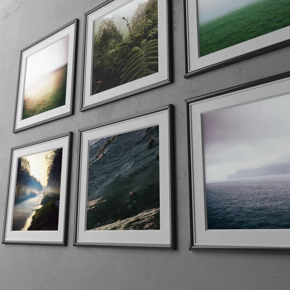 frame4 2x3 quad-13 3D model_2