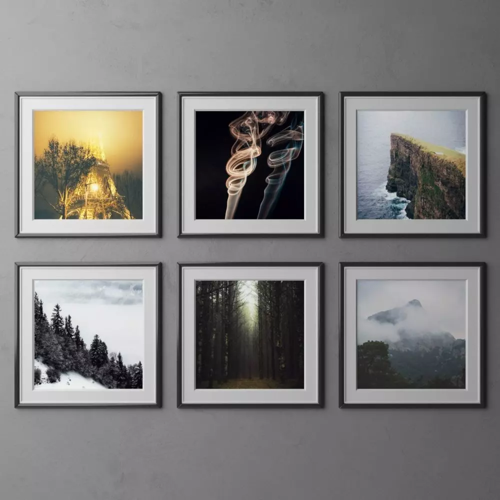 frame4 2x3 quad-14 3D model_0