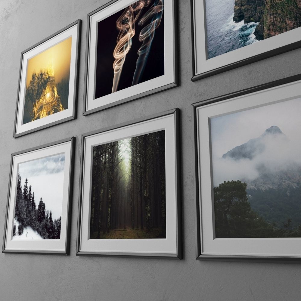 frame4 2x3 quad-14 3D model_2