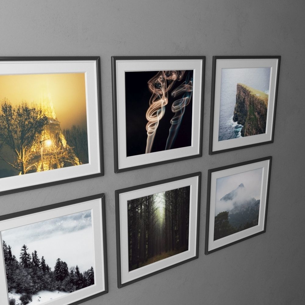 frame4 2x3 quad-14 3D model_1