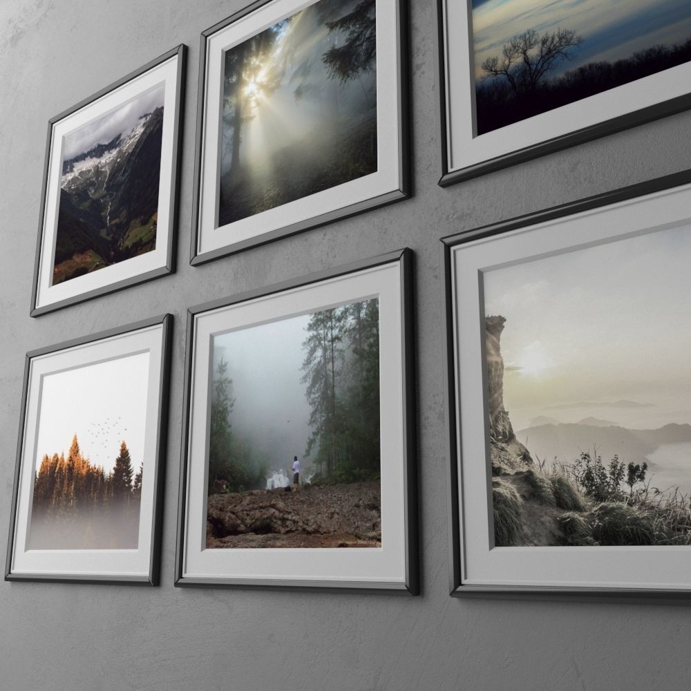 frame4 2x3 quad-18 3D model_2