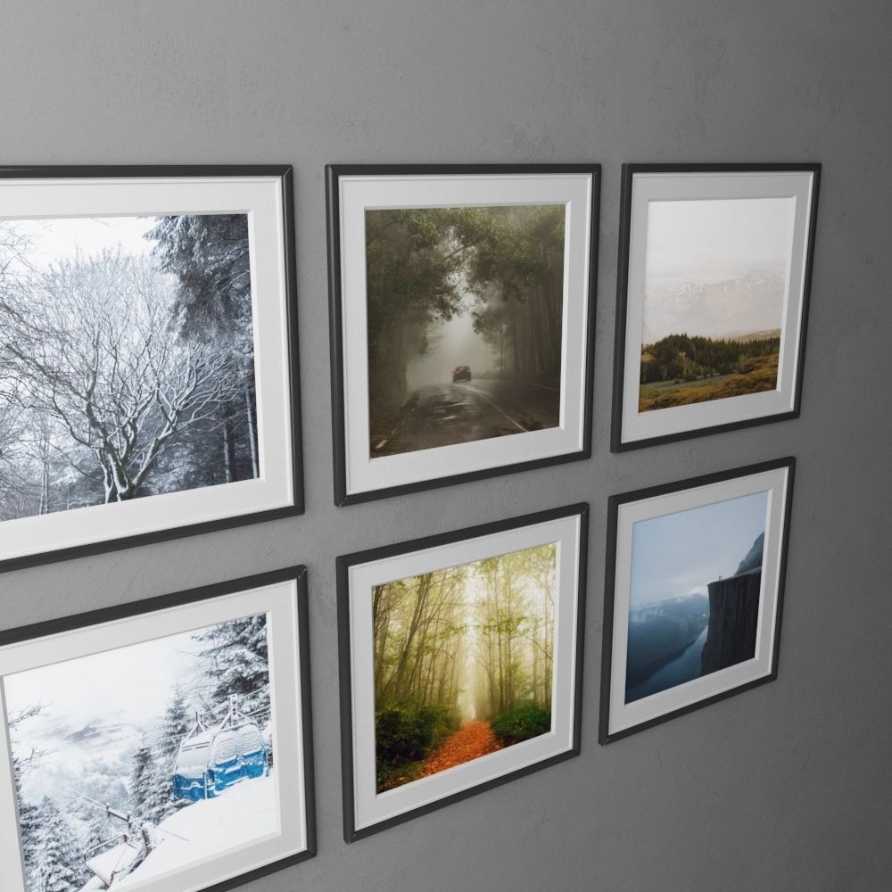 frame4 2x3 quad-19 3D model_1