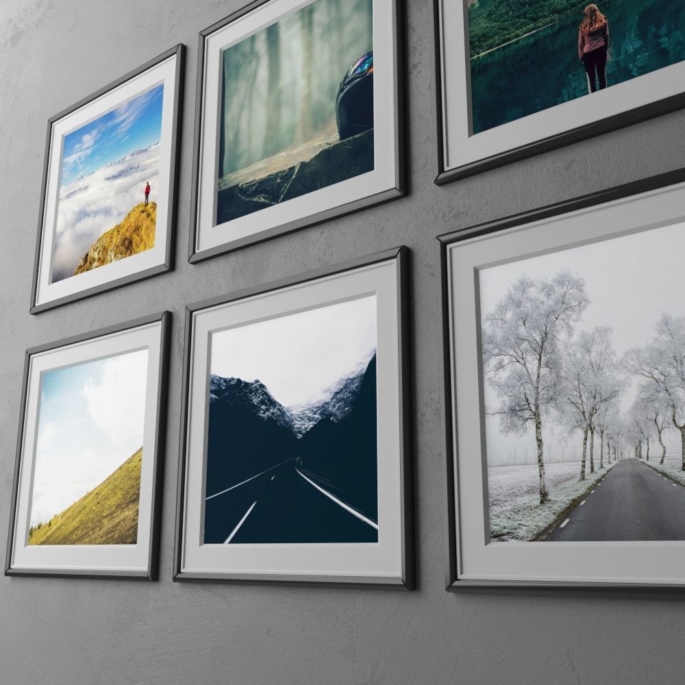 frame4 2x3 quad-5 3D model_2