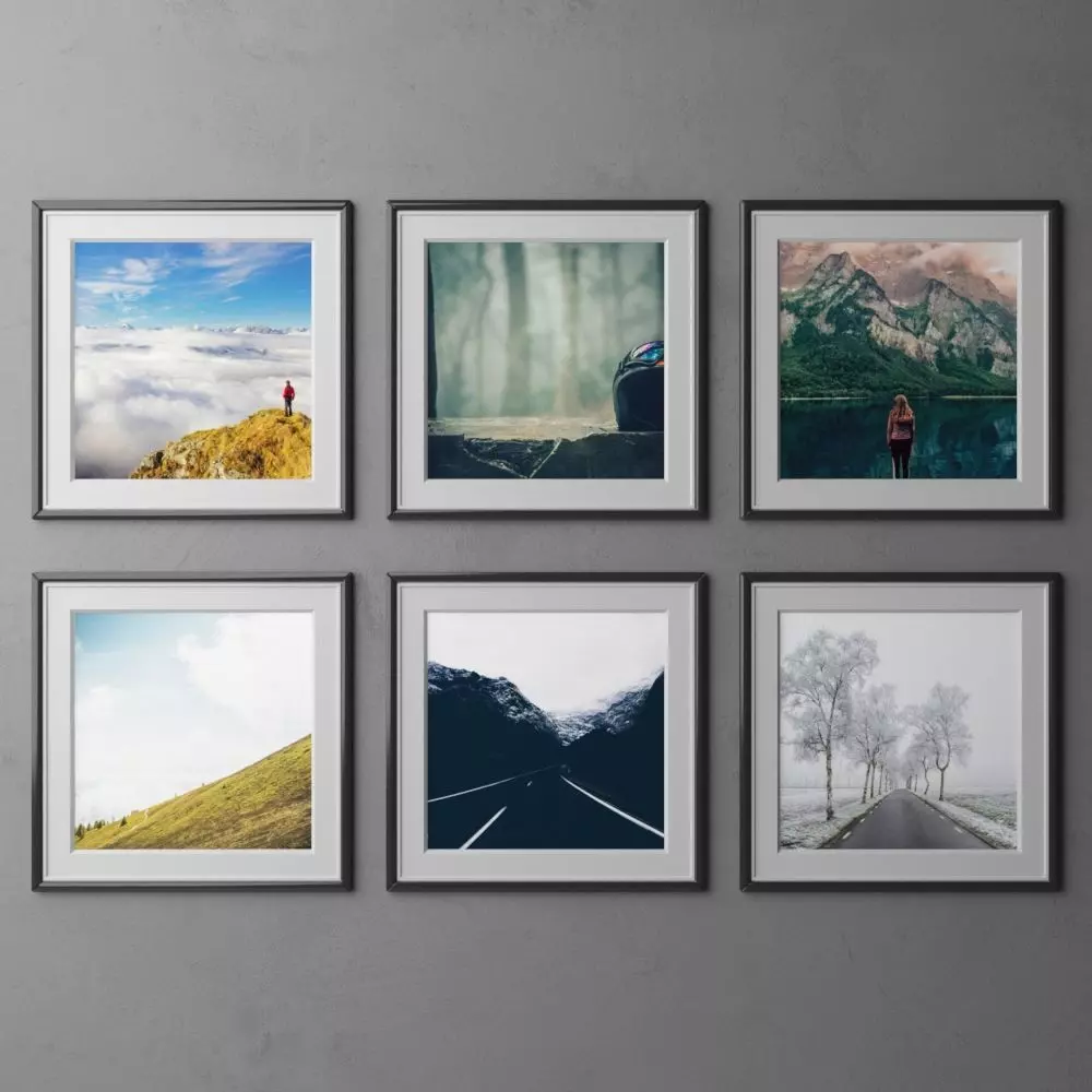 frame4 2x3 quad-5 3D model_0