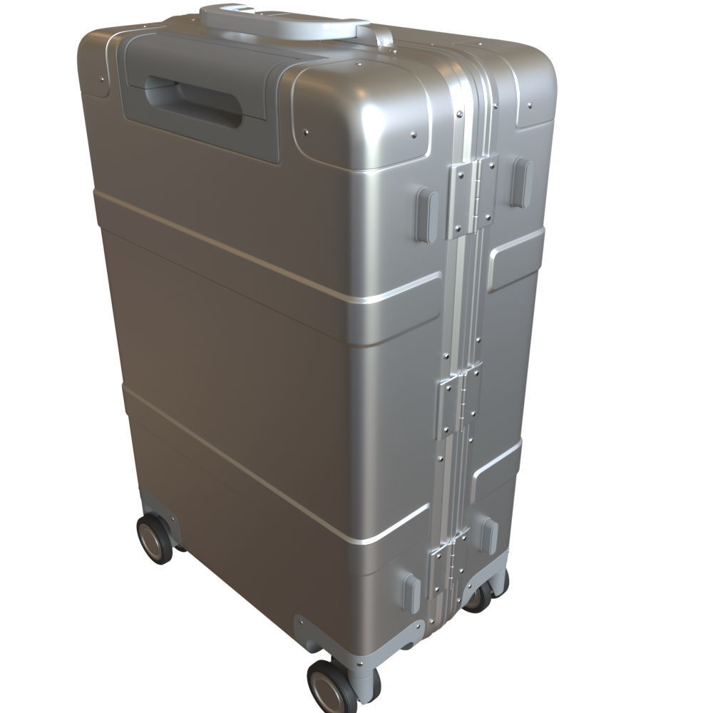 Xiaomi Set Luggage 20 inch 3D model_10