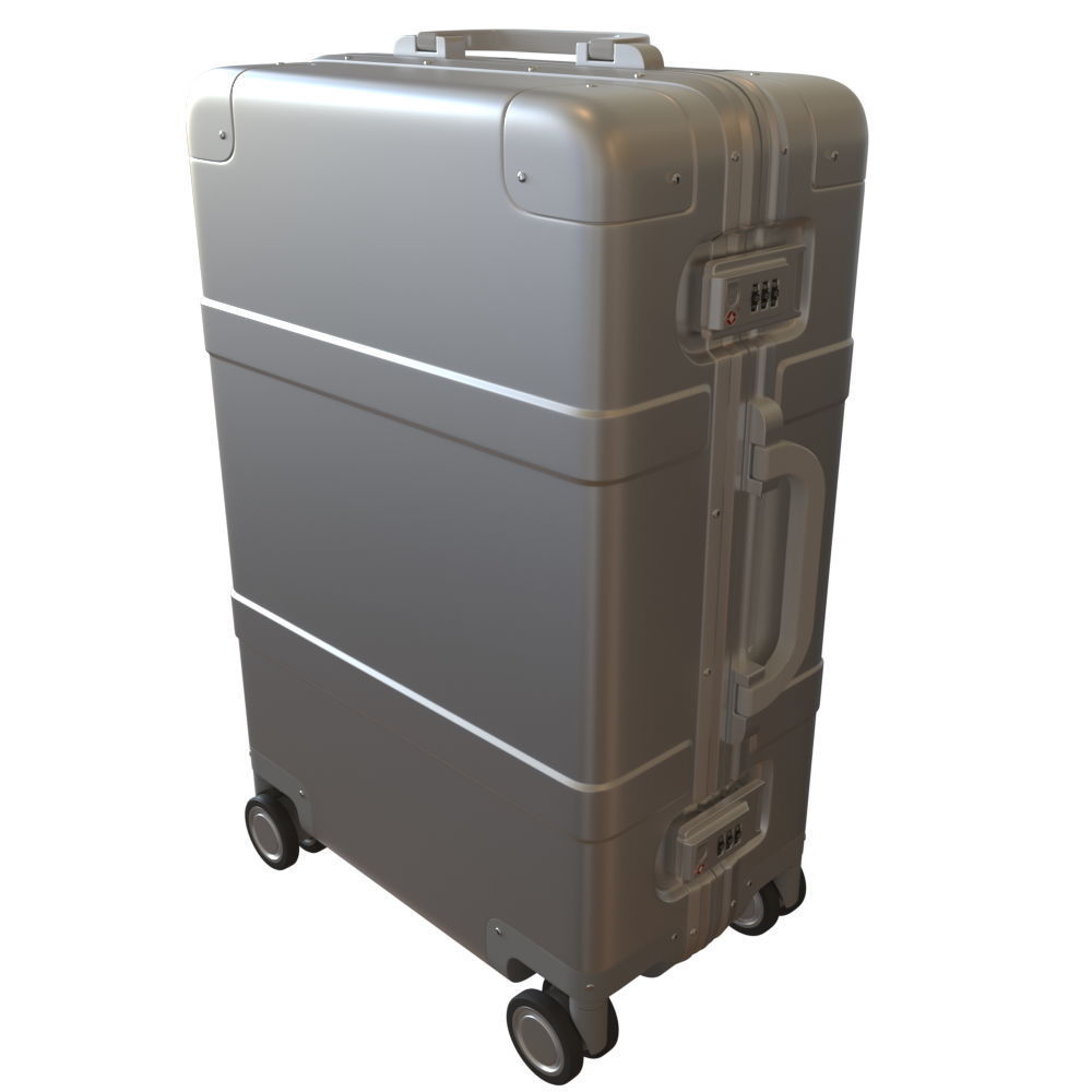 Xiaomi Set Luggage 20 inch 3D model_9