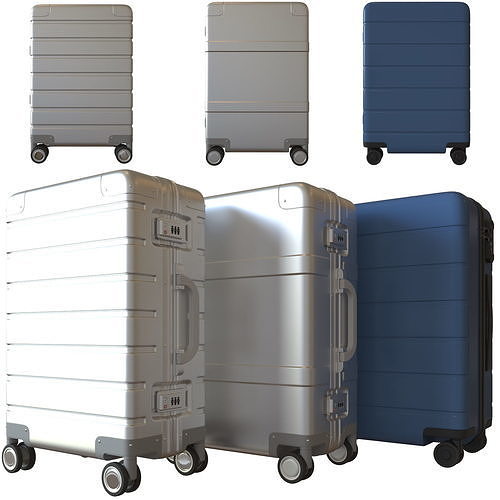 Xiaomi Set Luggage  20 inch 3D model